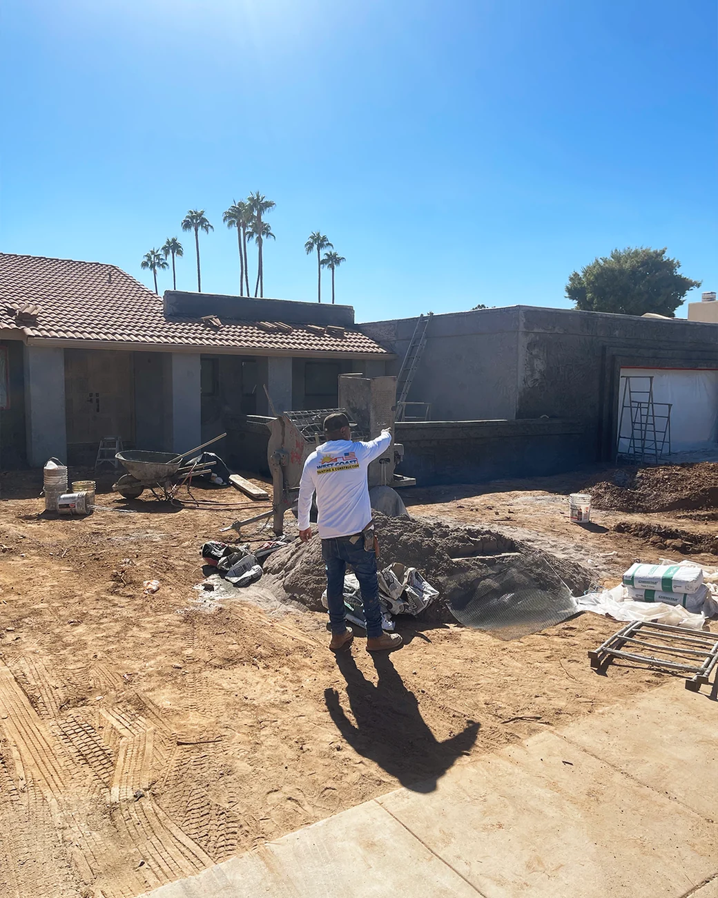 Construction project in Mesa, AZ by West Coast